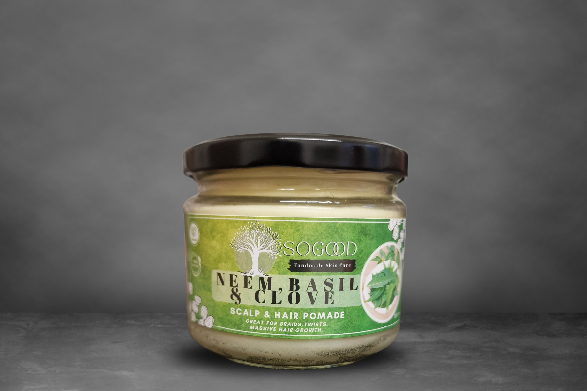 Neem, Basil & Clove Scalp & Hair Pomade 300ml
