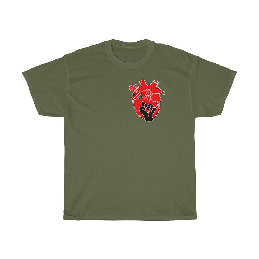 Thumbnail: The Heart of a Justice & Freedom Fighter T-Shirt