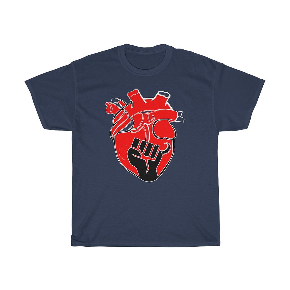 Thumbnail: The Heart of a Justice & Freedom Fighter T-Shirt