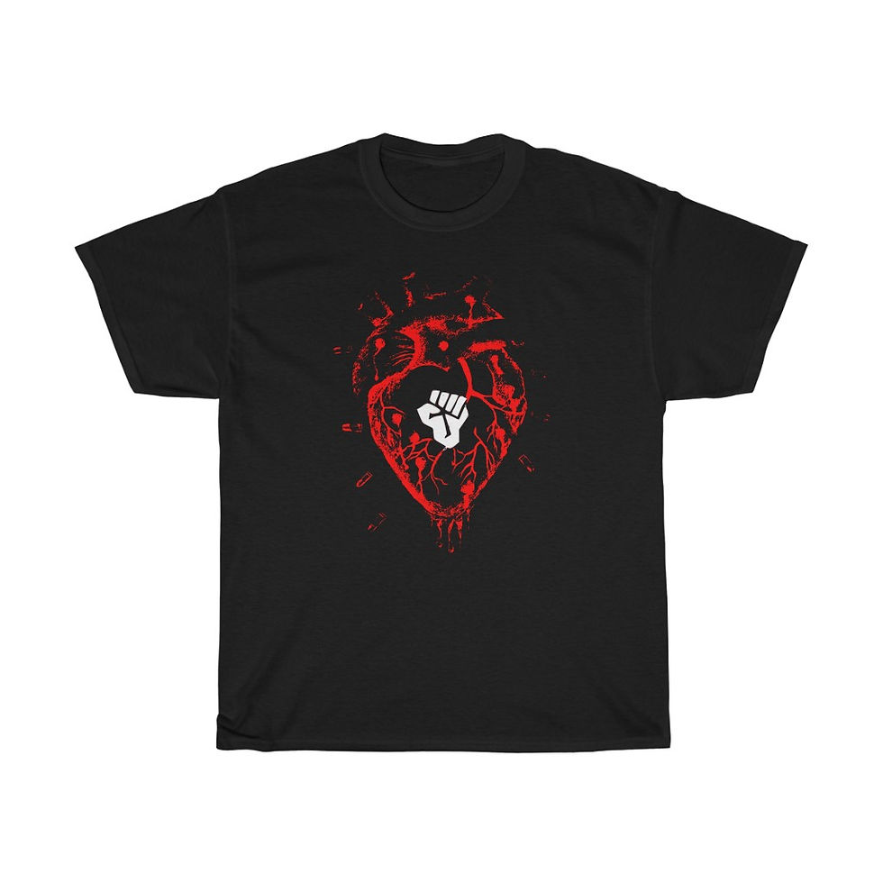 Thumbnail: The Heart of a Justice & Freedom Fighter T-Shirt