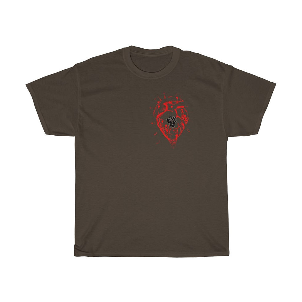 Thumbnail: The Heart of a Justice & Freedom Fighter T-Shirt