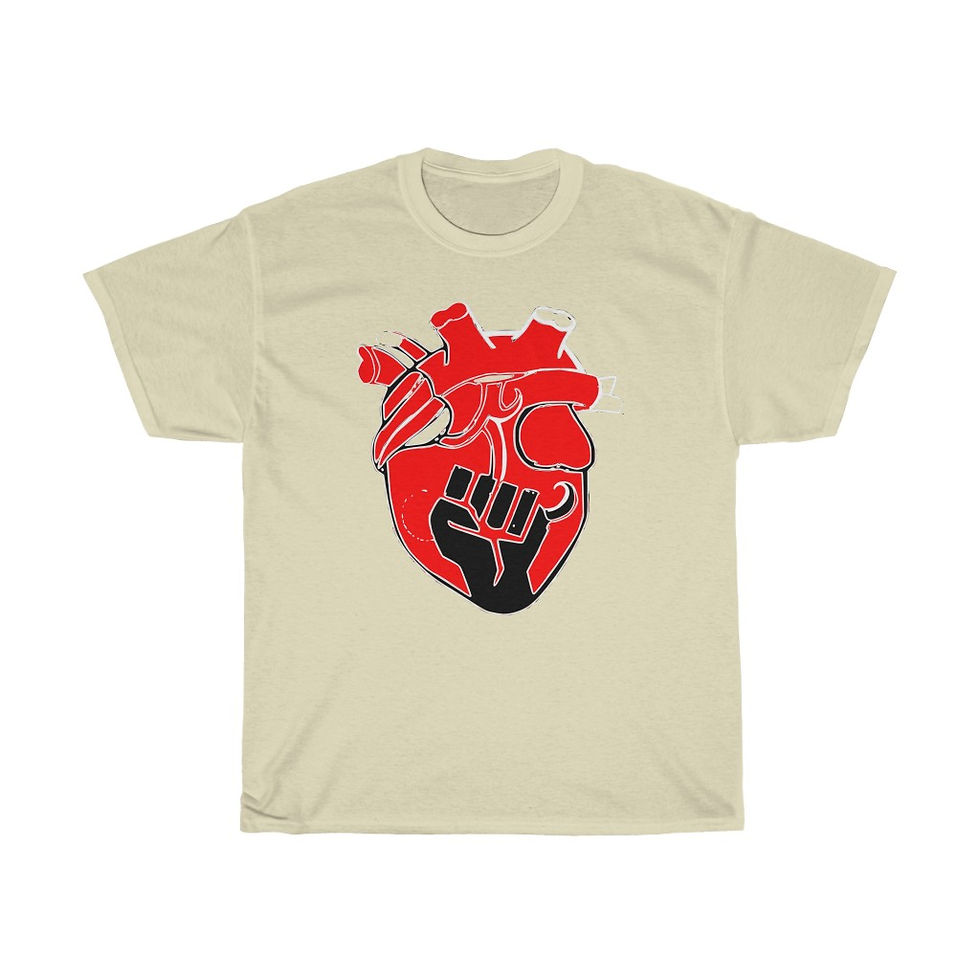 Thumbnail: The Heart of a Justice & Freedom Fighter T-Shirt