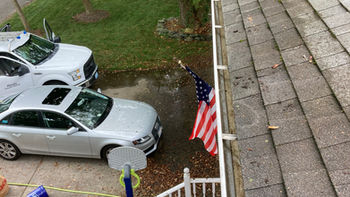 Gutter and downspout cleaning in Bristol, RI