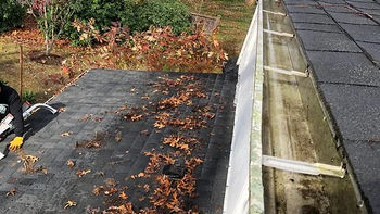 Gutter and downspout cleaning in East Greenwich, RI