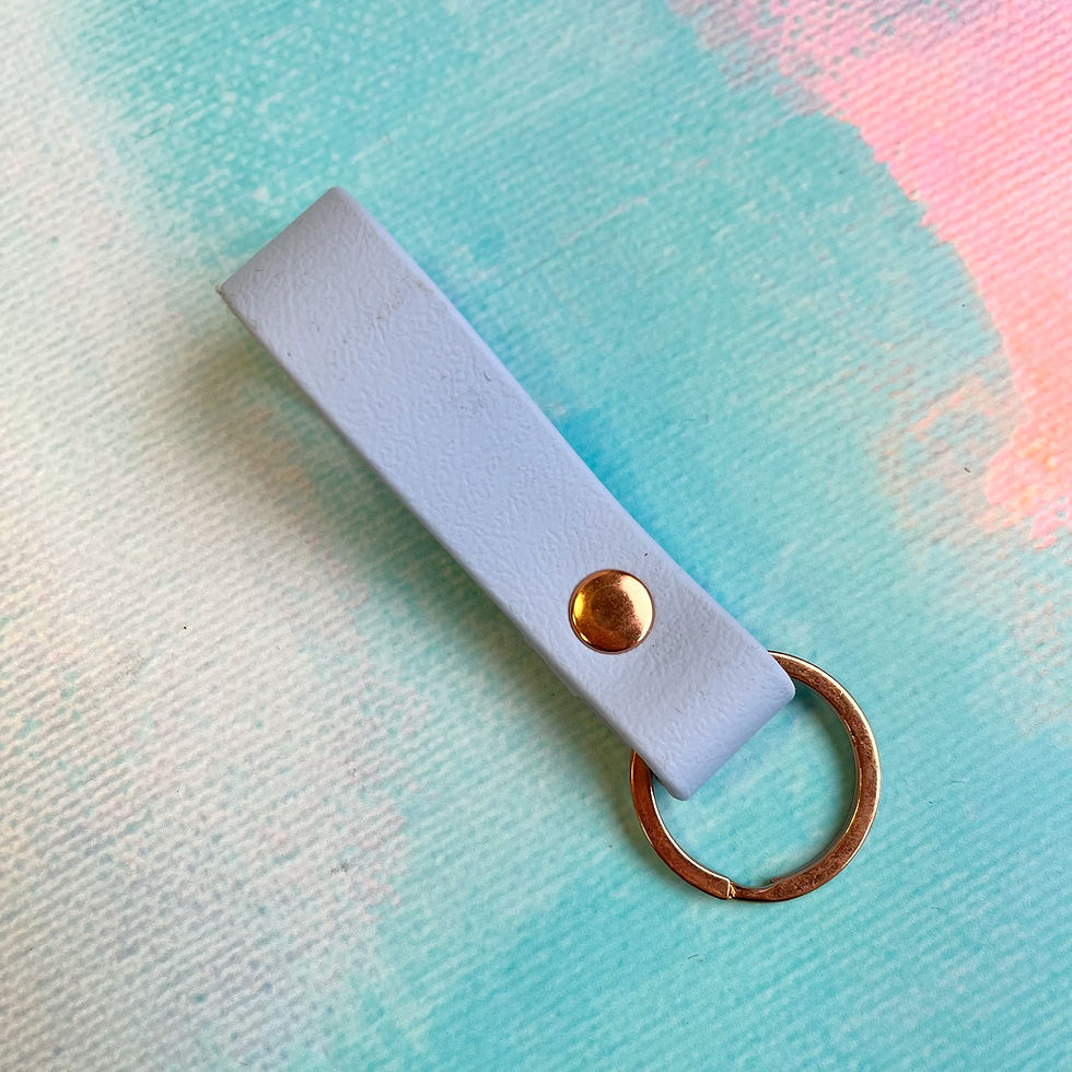 Thumbnail: Keyrings - Rose Gold Hardware