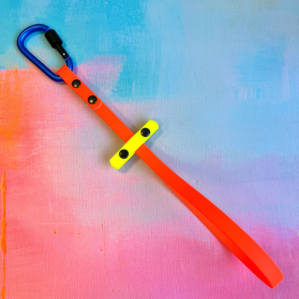Longline Holder (Orange & Neon Yellow)