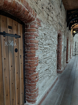 Image of cell doors along the wing (photo credit_ Conach Gibson-Feinblum, 2024).heic