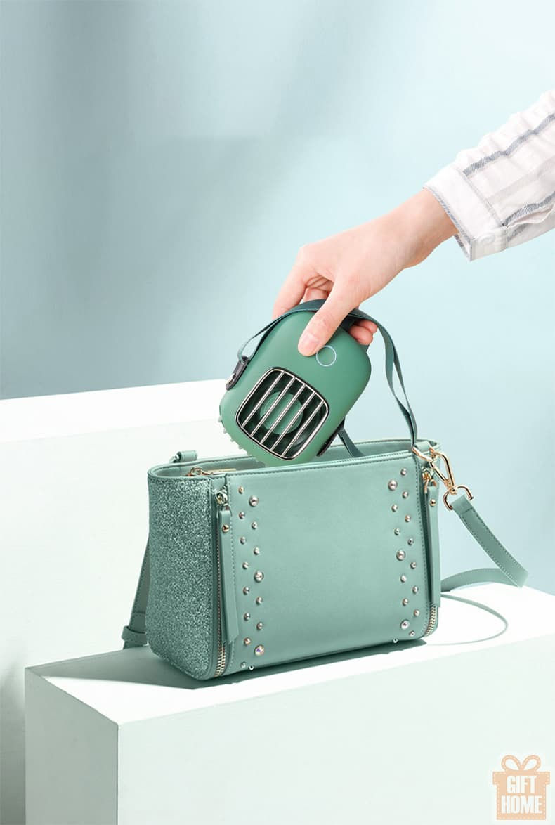 縮圖：糖果色掛頸風扇