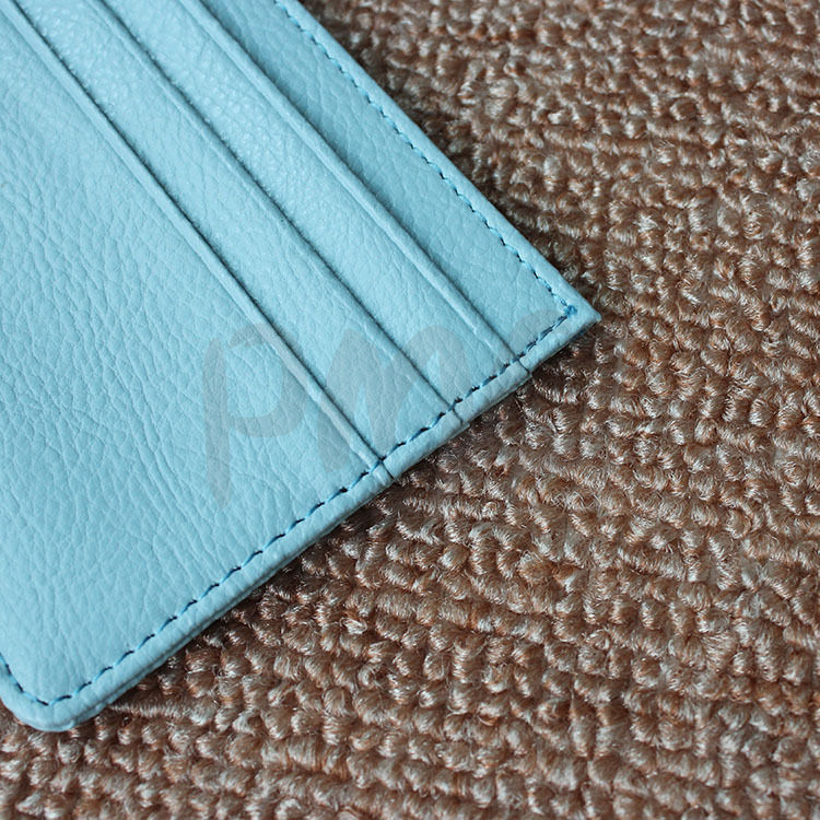 縮圖：藍色 - 皮革卡片包