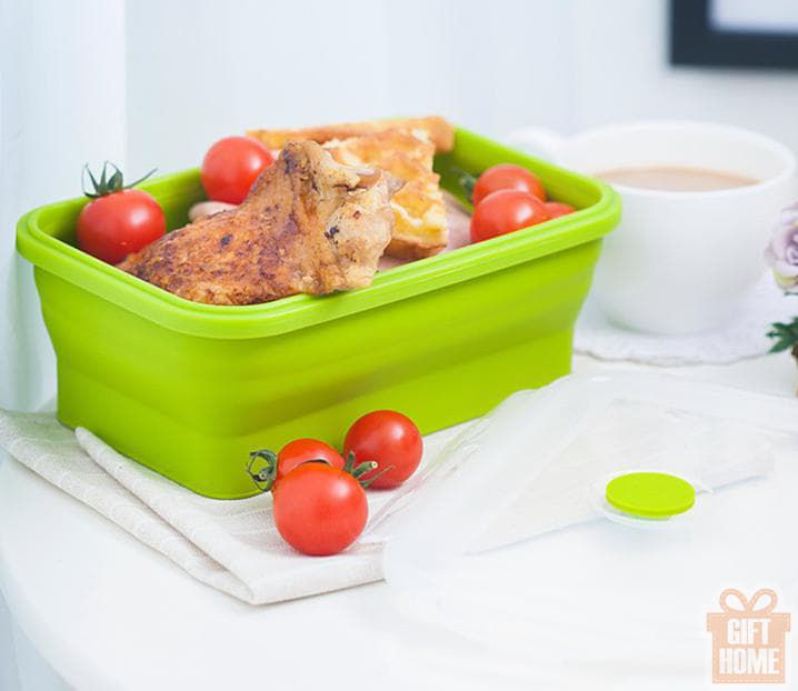 Thumbnail: 矽膠折疊飯盒禮品