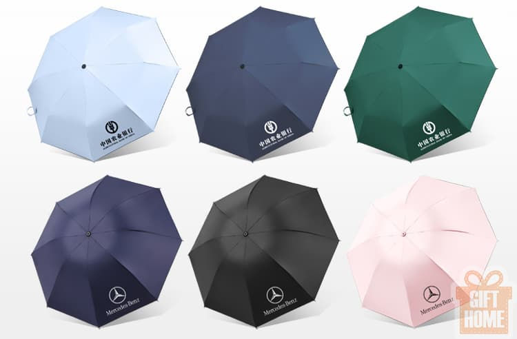 縮圖：莫蘭迪色摺疊傘