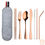 Thumbnail: Stainless steel travel portable cutlery set