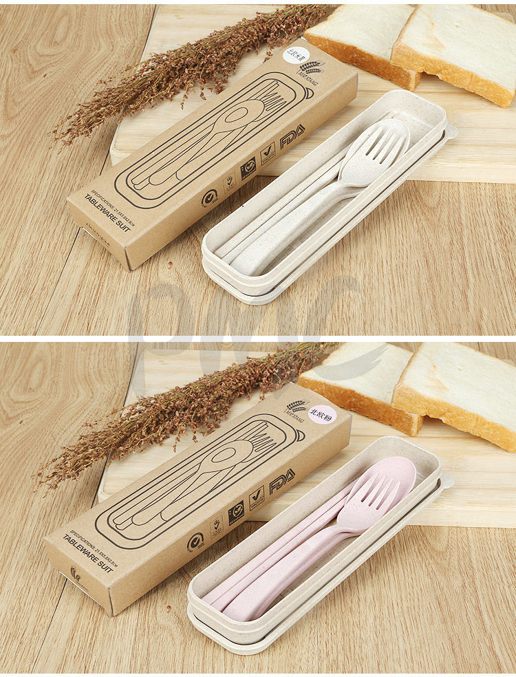 縮圖：小麥秸稈環保餐具