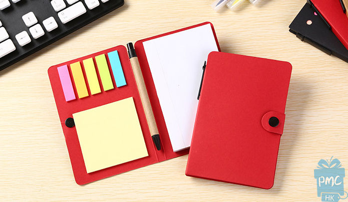 Thumbnail: 鈕扣式牛皮紙帶筆便簽本