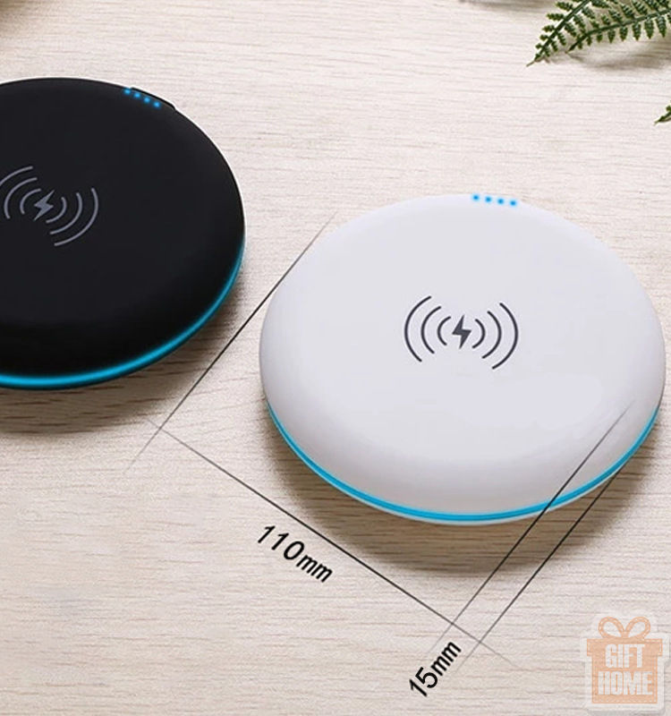 Thumbnail: Round wireless charging power bank