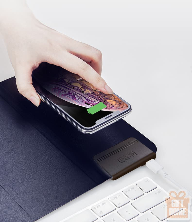 縮圖：發光LOGO無線充電滑鼠墊