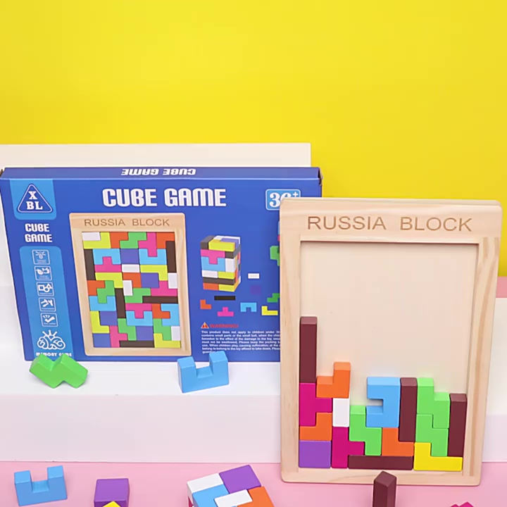 Thumbnail: Wooden Tetris