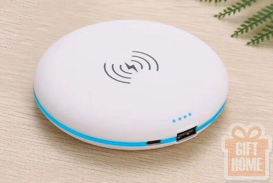 Thumbnail: Round wireless charging power bank