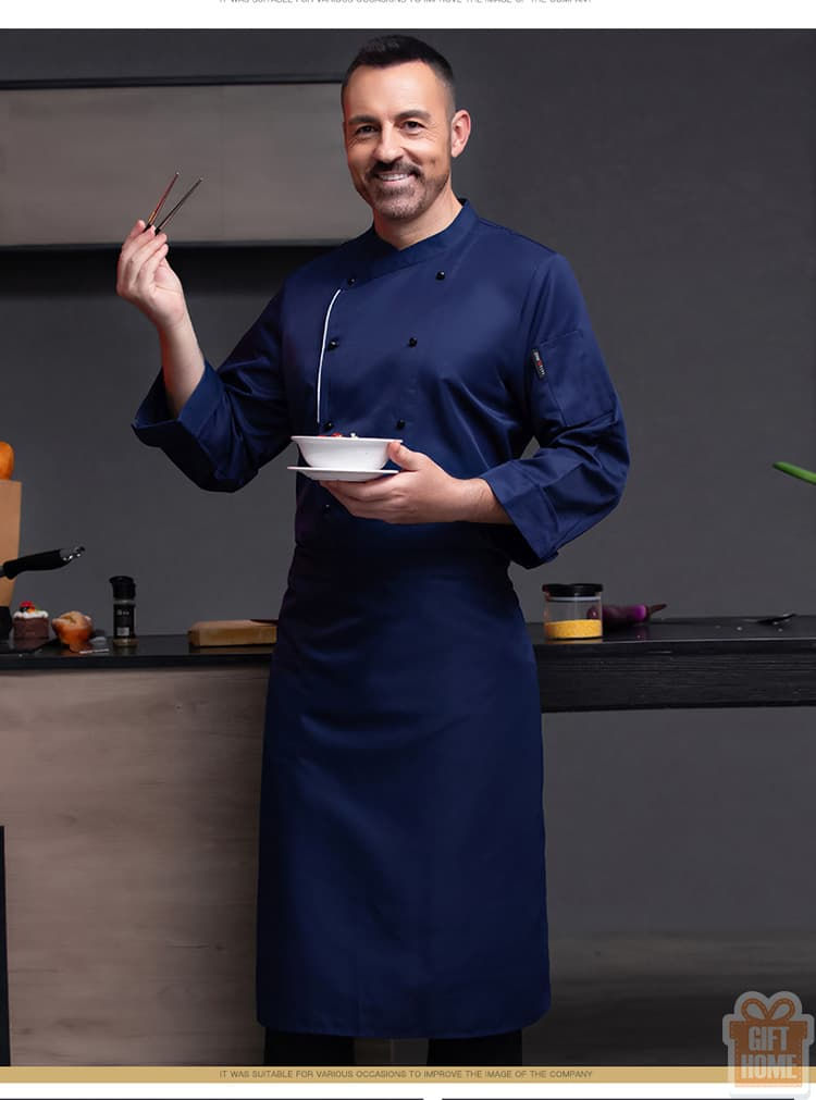 Thumbnail: Customized long-sleeved chef clothes