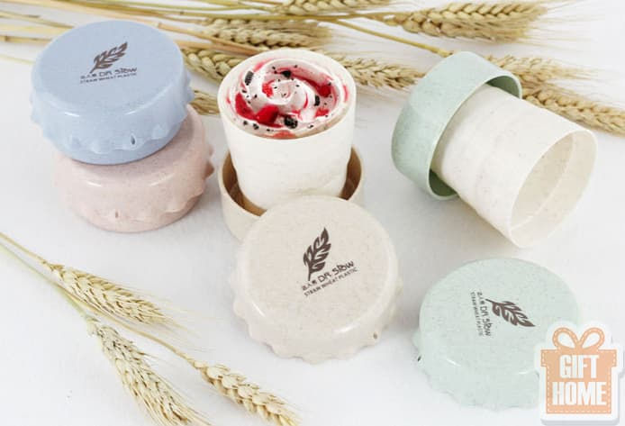 Thumbnail: Wheat straw folding cup