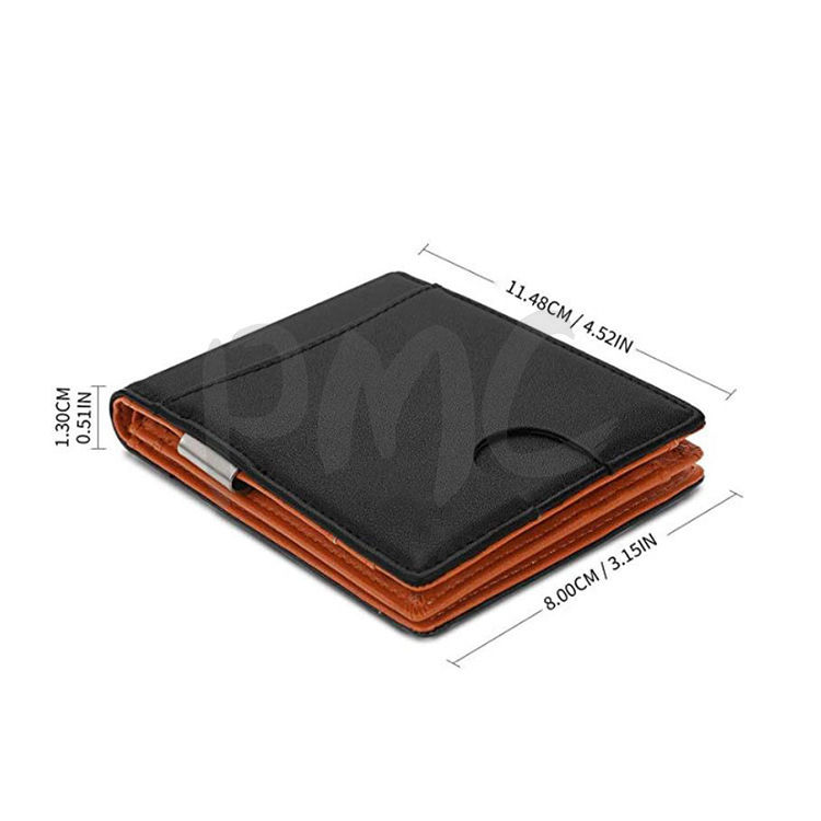 縮圖：尺寸 - 歐美男士錢夾銀包