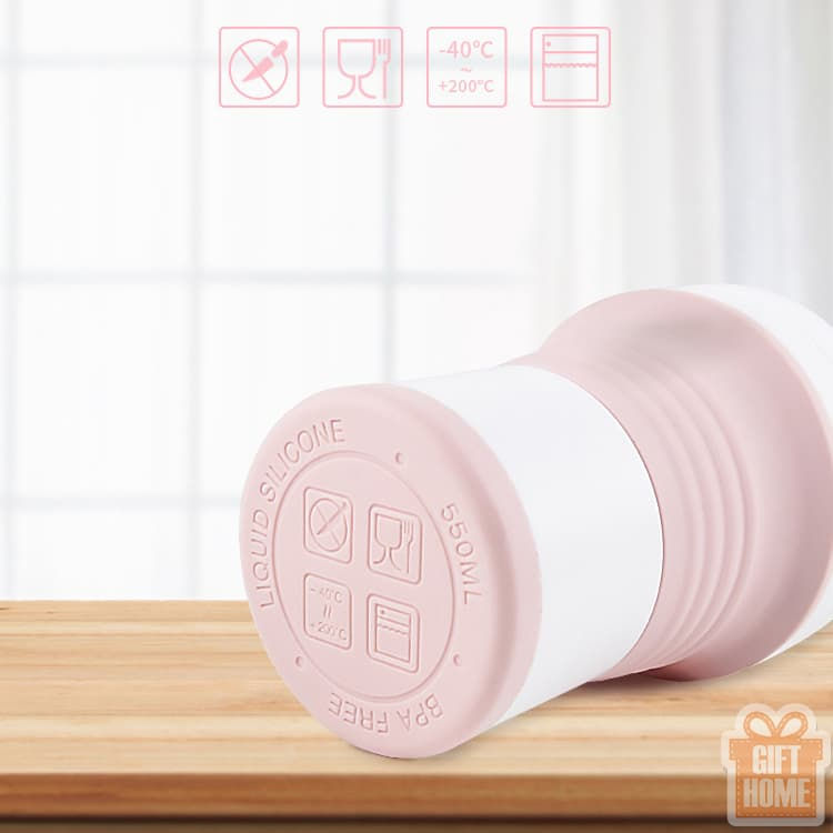 Thumbnail: Silicone Folding Coffee Cup