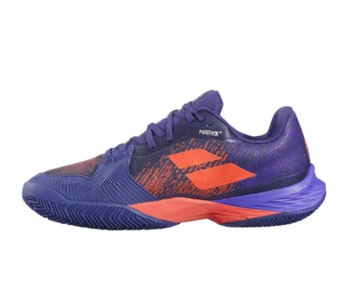 Tenis Babolat Jet Match 3 Clay Court Roxo e Laranja - Roxo