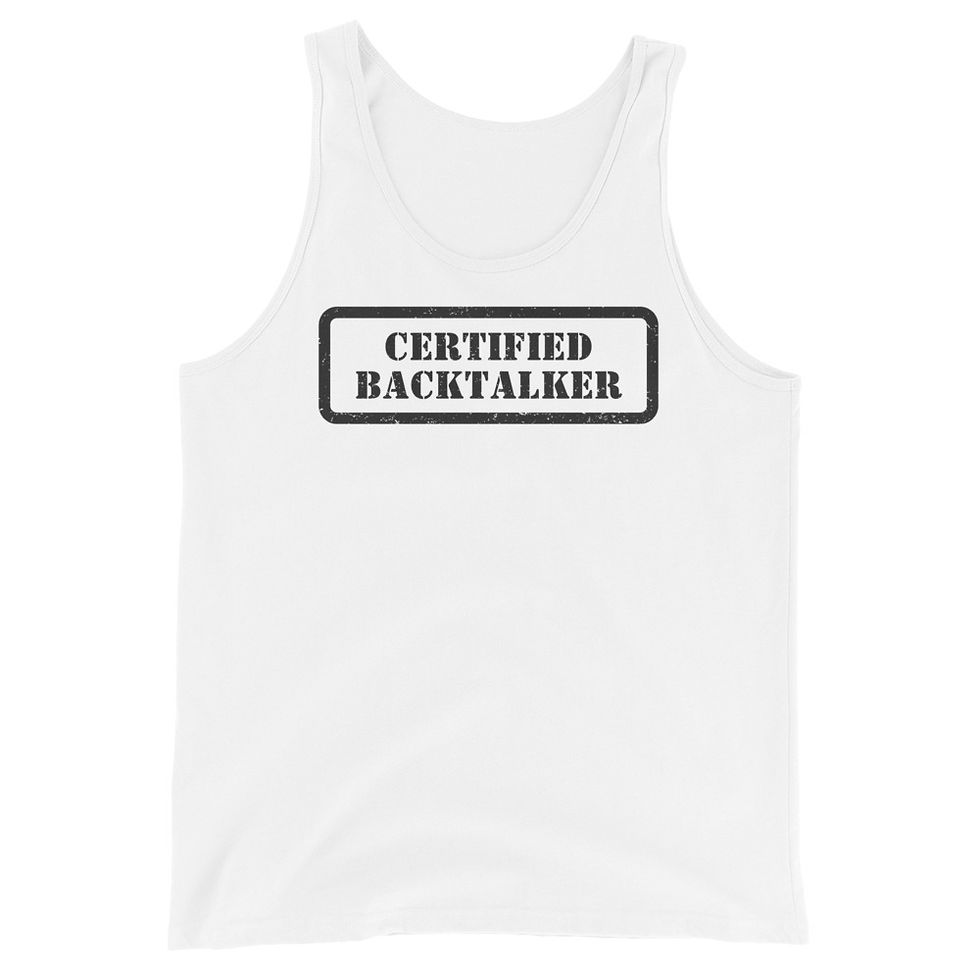 Thumbnail: Certified Backtalker Tank Top