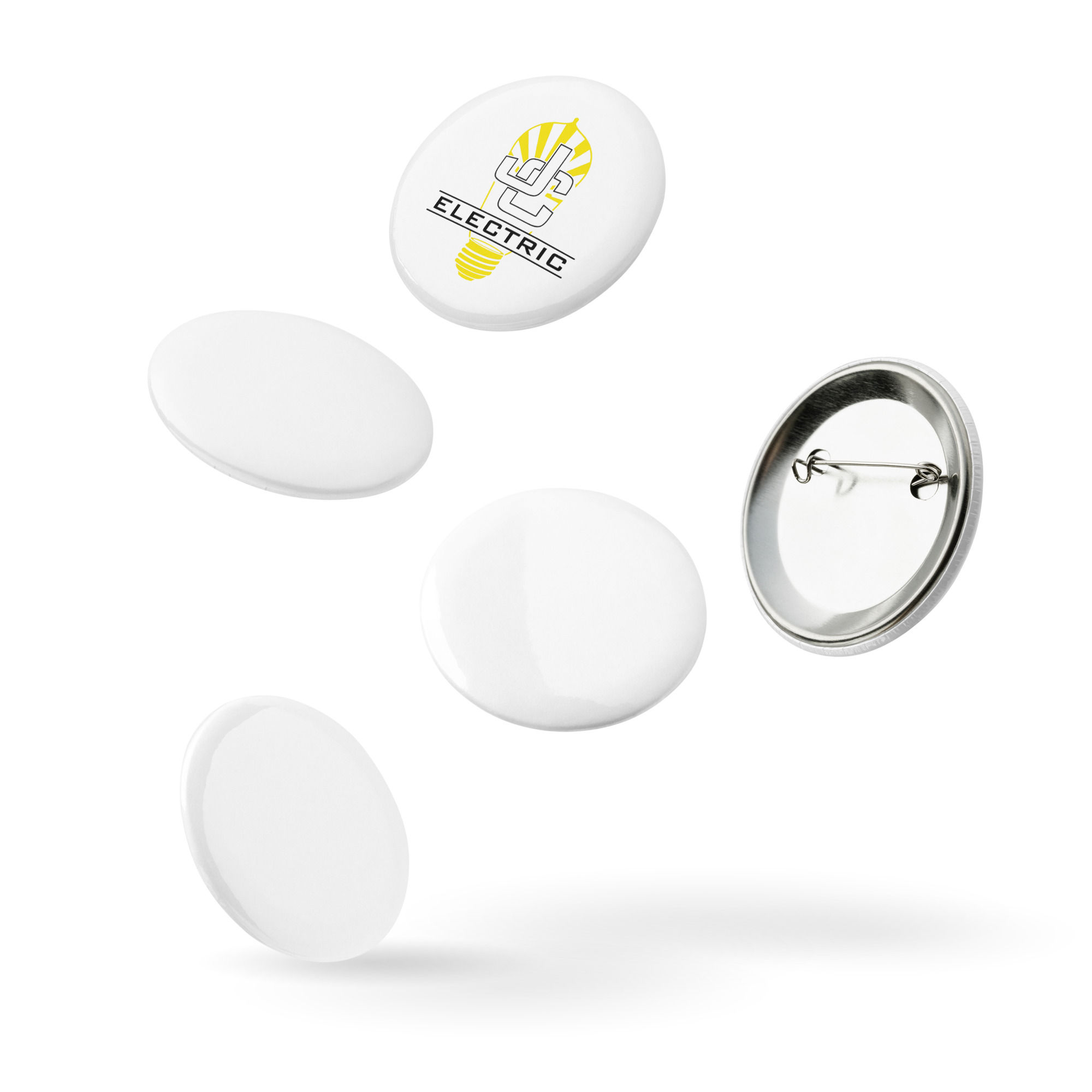 JC Electric LLC Pin Buttons