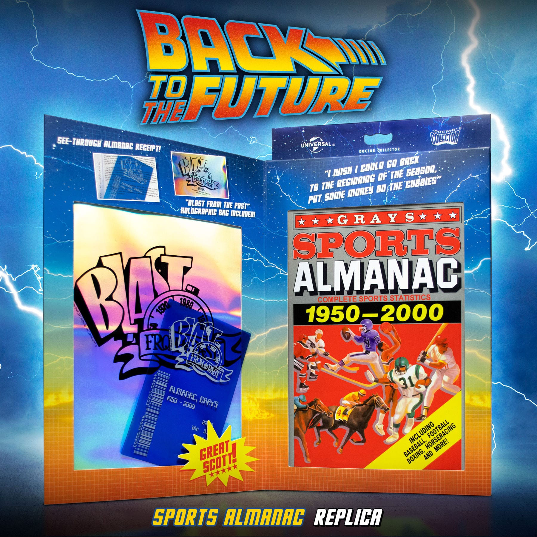 Back To The Future Prop Replica 1/1 Sports Almanac