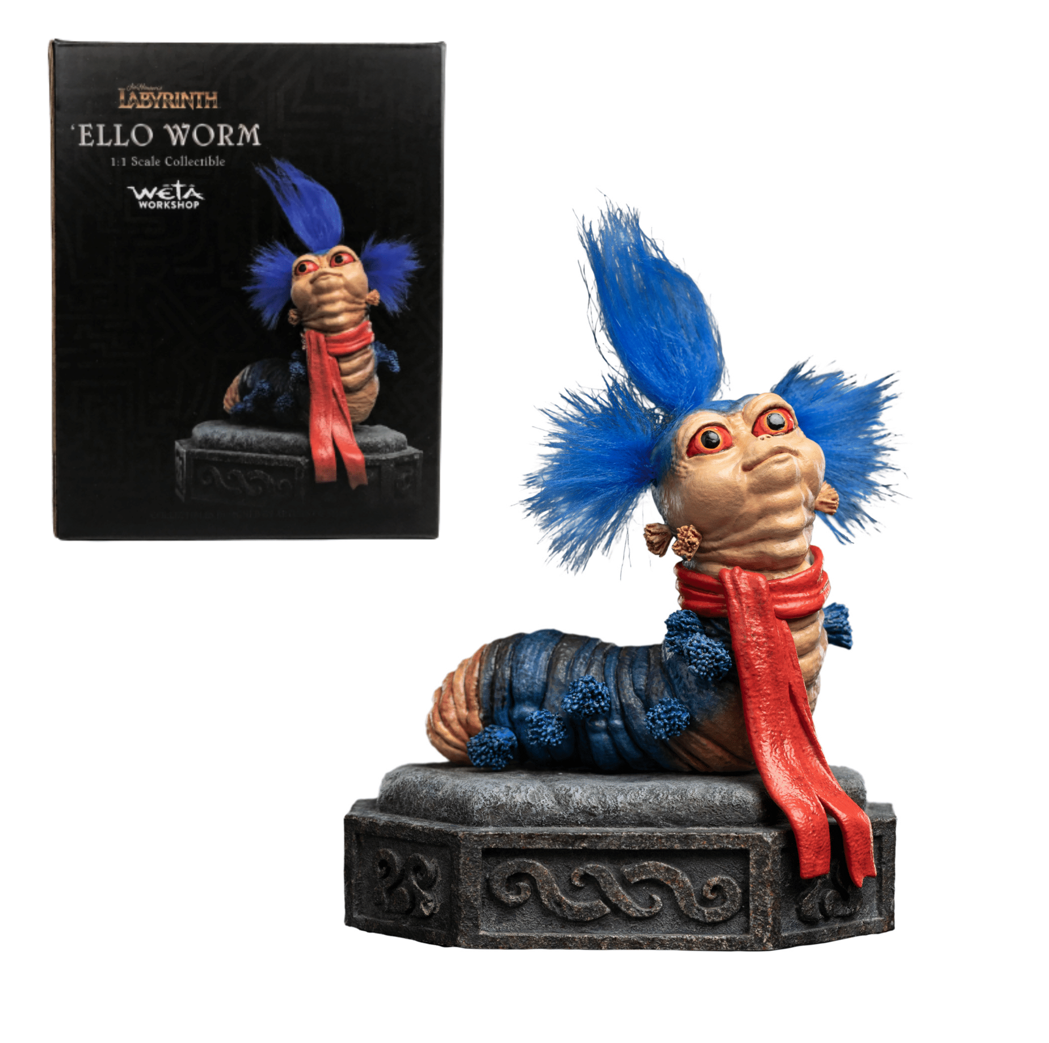 LABYRINTH (1986 Movie) Ello Worm – 1:1 Scale Statue