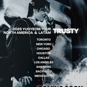 2025 YUGYEOM Tour TRUSTY North America Latam New York
