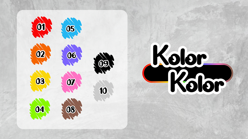 Gama de colores de los BrushTips