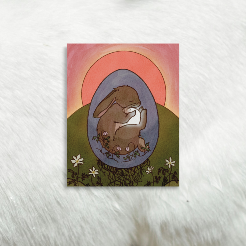 Thumbnail: liminal hare poster