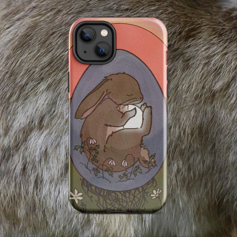 Thumbnail: liminal hare tough iphone case