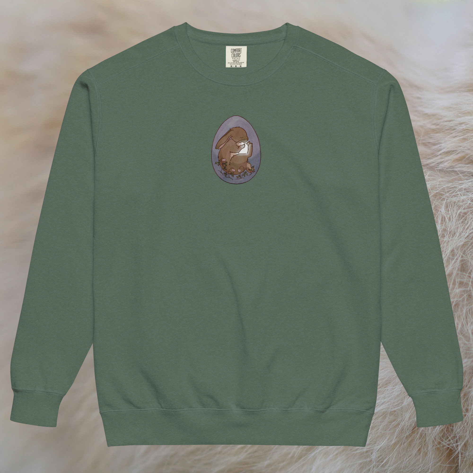 liminal hare faded sweatshirt