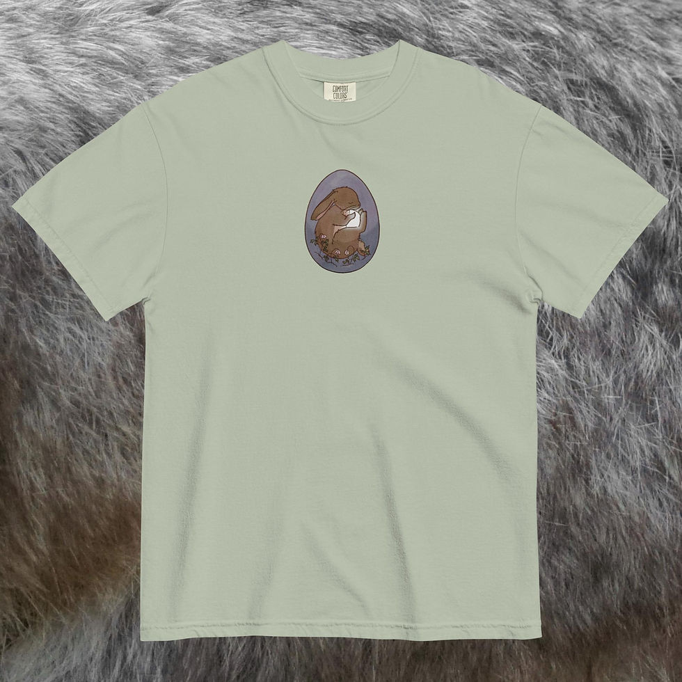 Thumbnail: liminal hare faded tee