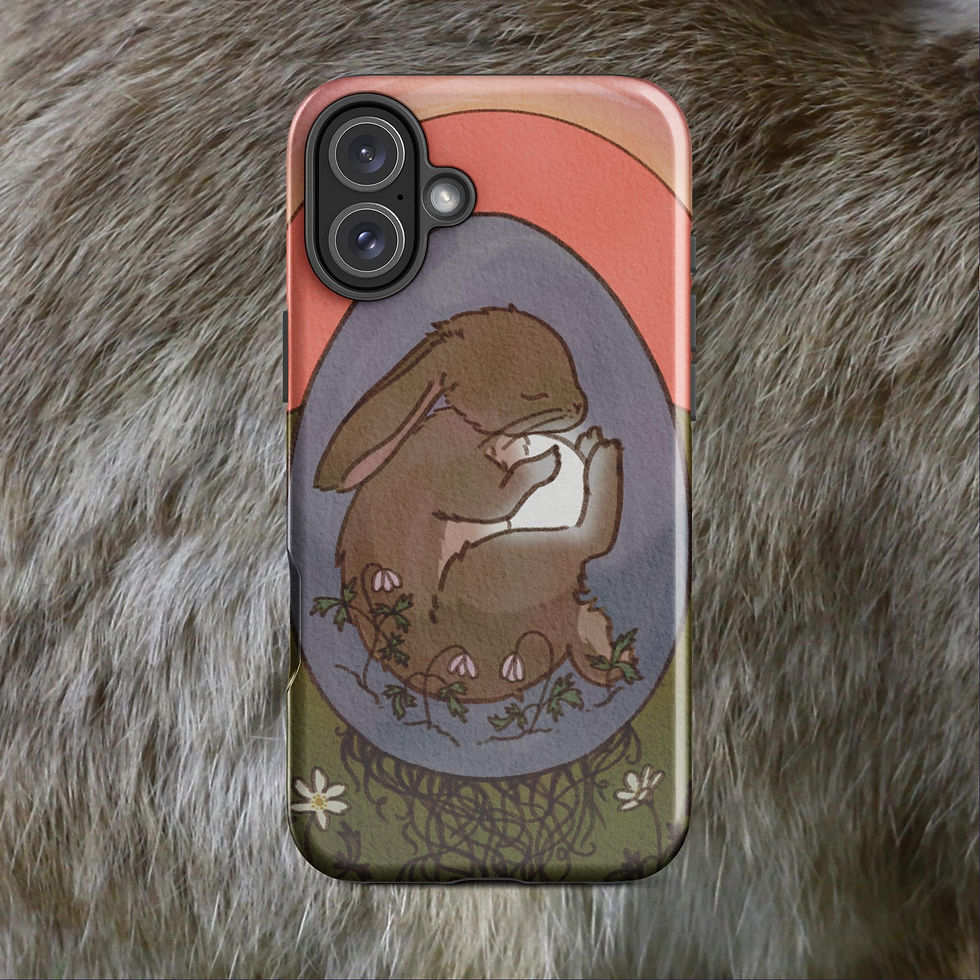 Thumbnail: liminal hare tough iphone case