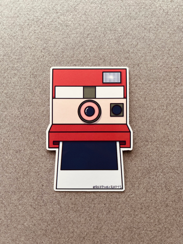 Sticker Camera 2000 Camera Sticker | Red Pine Crafts