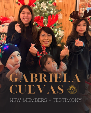 Gabriela Cuevas - New Members Testimony