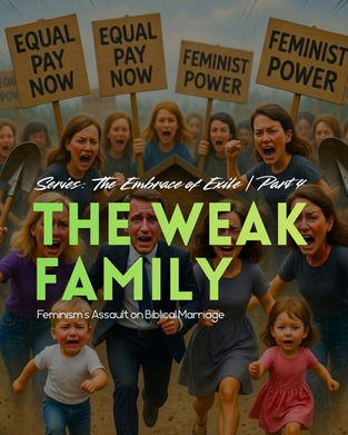 The Weak Family: Feminism's Assault on Biblical Marriage (Series: The Embrace of Exile | Part 4)