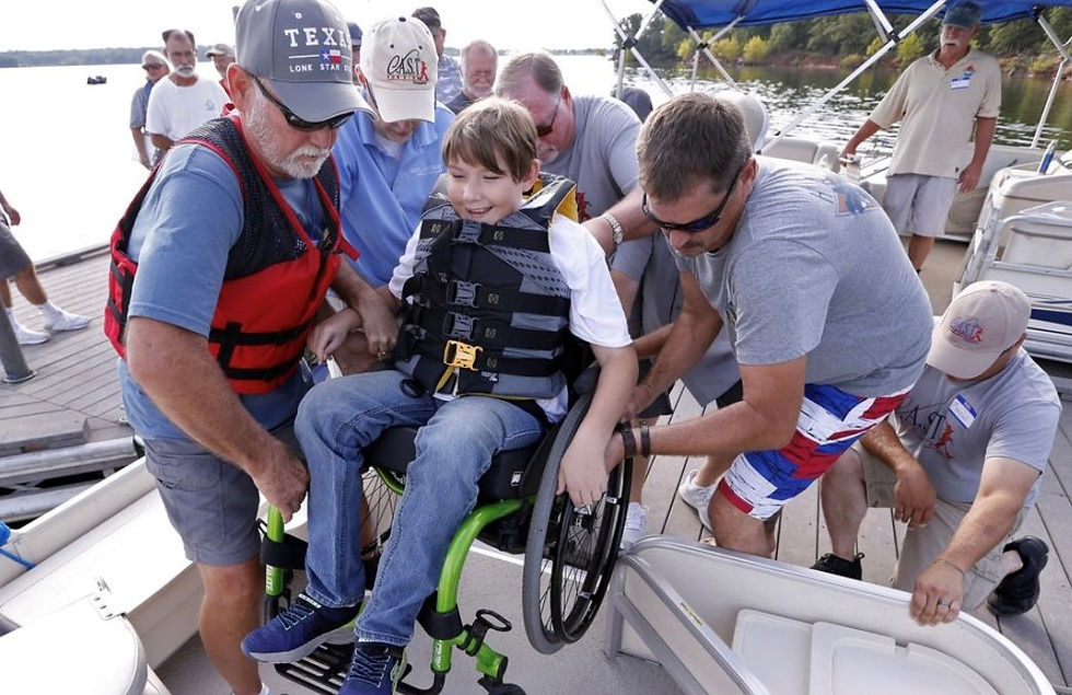 Cast for Kids Chateaugay Lake
