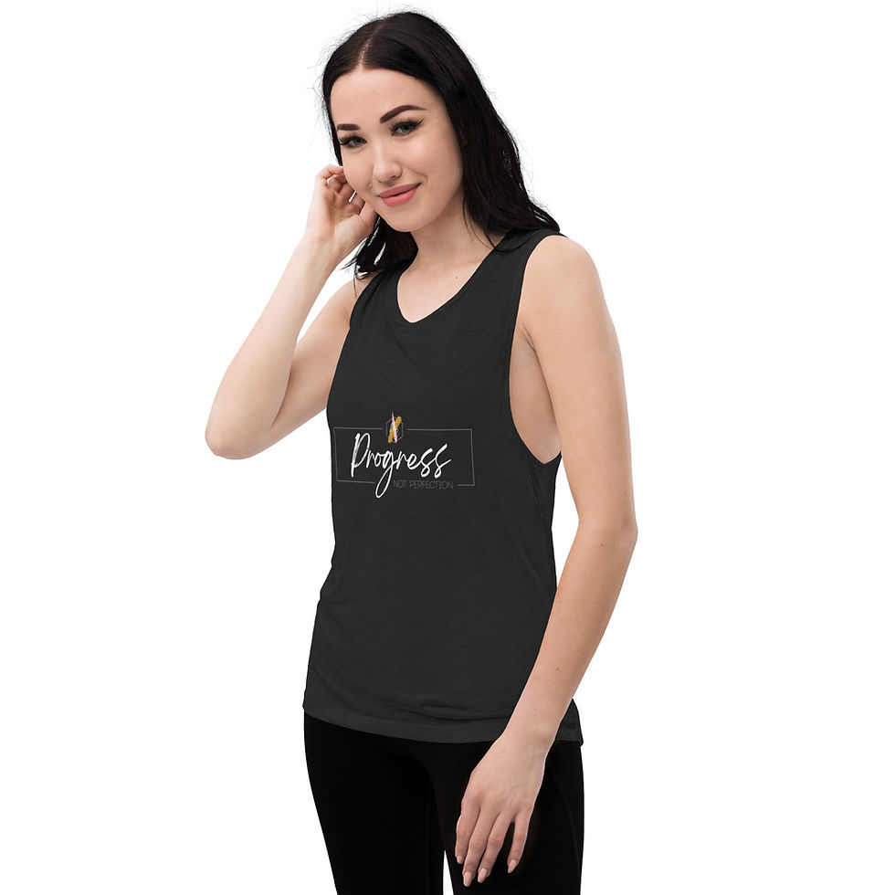 Thumbnail: Progress- Ladies’ Muscle Tank