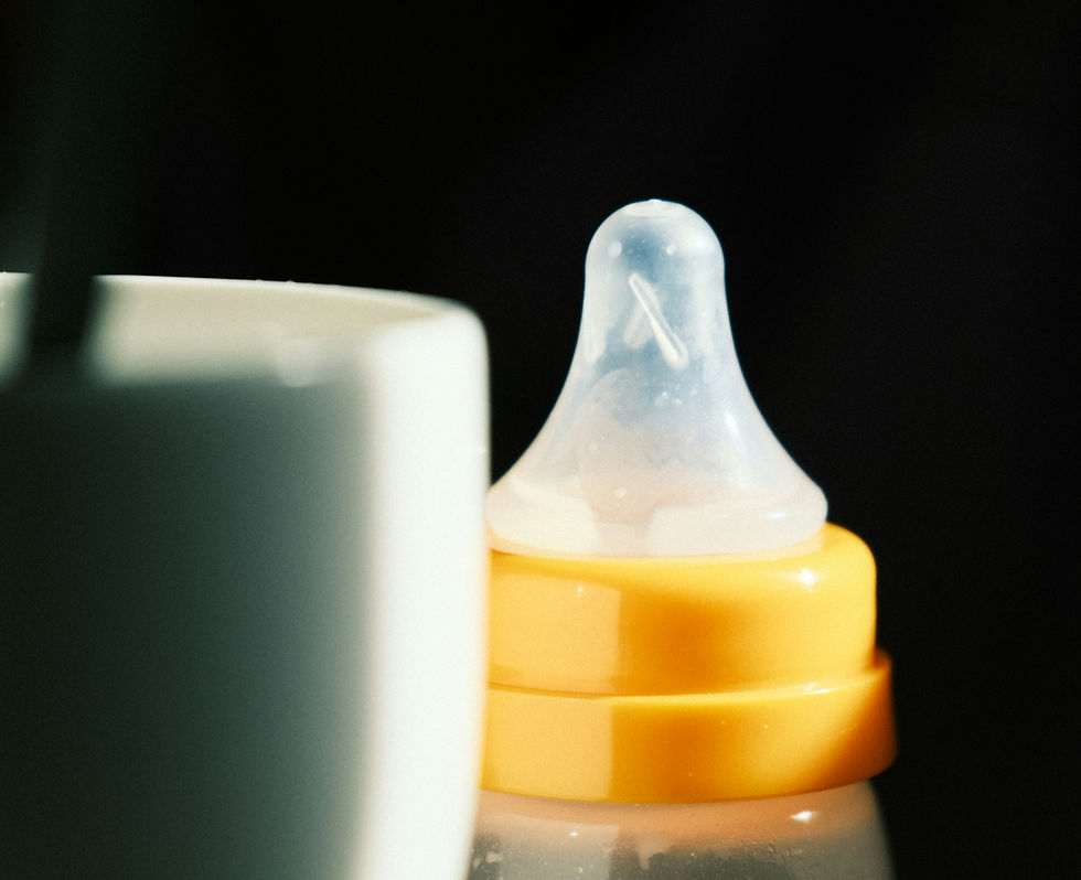 Pumping breast milk