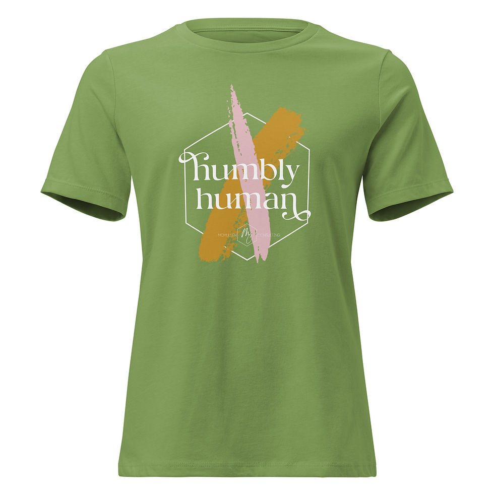 Thumbnail: Humbly Human -- Women's Relaxed T-Shirt