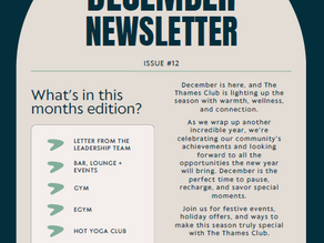 December Newsletter Homepage