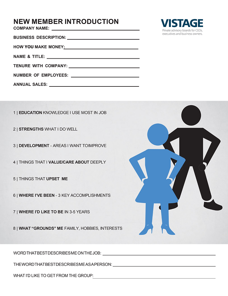 Member Introduction Form