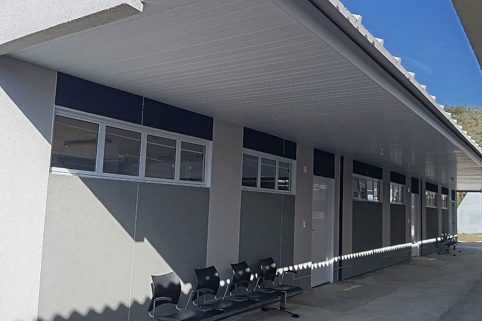 Salas de aula em wood frame no PR (Foto: Divulgação SEED/PR)