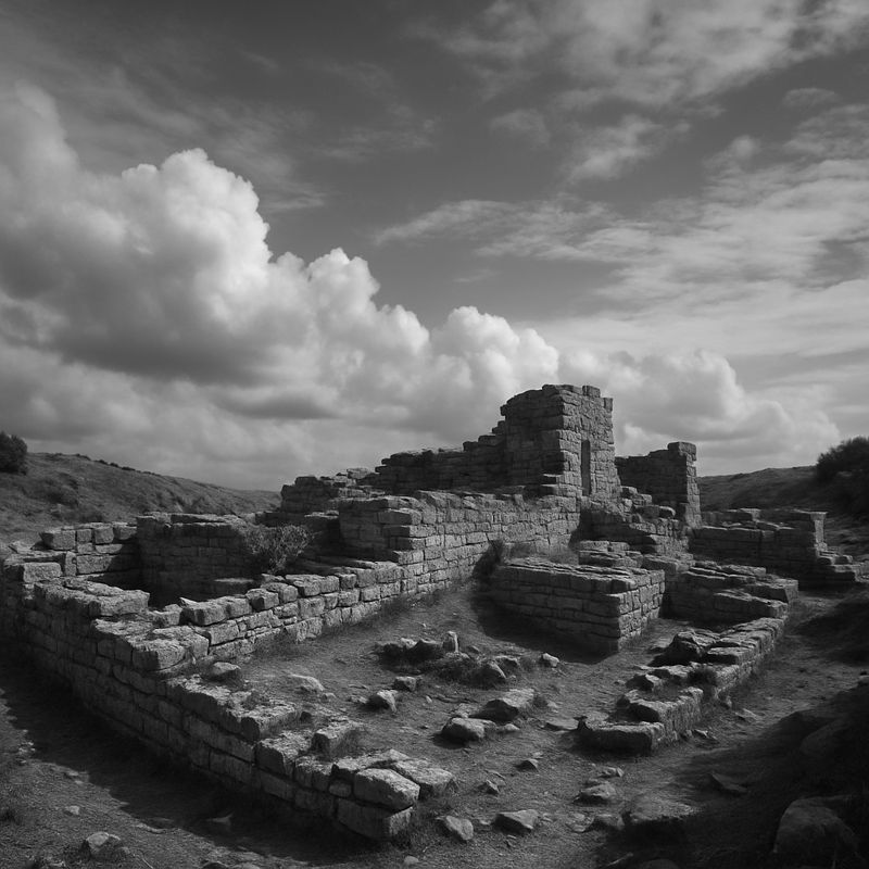 Руины древней Трои в Турции — остатки стен и укреплений легендарного города