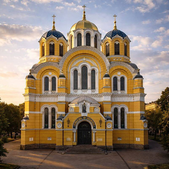 Владимирский собор Киев

строительство XIX век

30 лет строительства

архитектура Киева